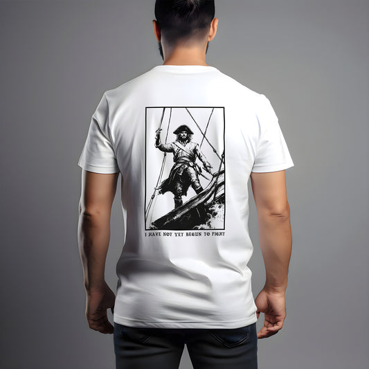 John Paul Jones T-Shirt - I Have Not Yet Begun To Fight